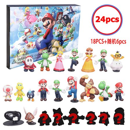 Julekalender 2025 med søde spilfigurer