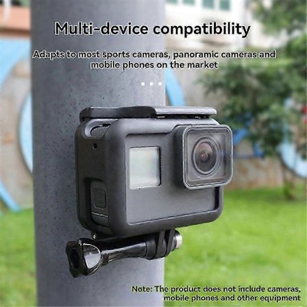 Magnetisk nakkestrop Hold Mount Magnetisk brystbeslag til GO3S / Action 5pro Sports kamera tilbehør