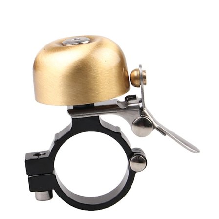 Cykelringhorn Anti-oxidation Retro Utseende Hög Ton Vägcykel Mountainbike Klocka För Cykel Guld