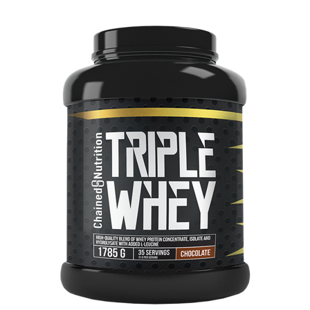 Chained Nutrition Trippel Whey Myseprotein 1785 g
