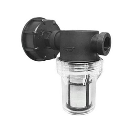 Puutarhaletkun hana liitin vesisäiliö letku sovitin IBC Ton suodatin liitin tynnyri liitos erotin (G3/4 sisäkierre)