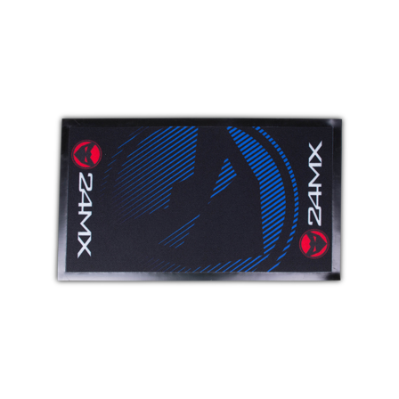 Fußmatte 24MX 70x40cm Schwarz/Blau