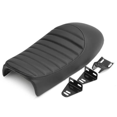 Universelt motorcykelsaddelsæde støttebetræk til Suzuki GS, Yamaha XJ, Honda CB