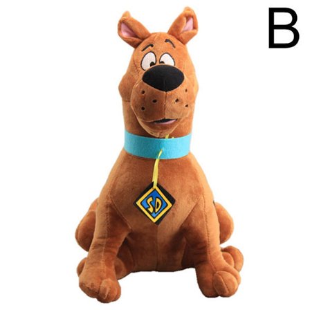 Scooby Doo Hund Plys Fyldt Legetøj Blød og Sød Granddanois Dukke Julegave til Børn - Høj Kvalitet B