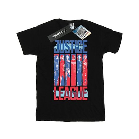 DC Comics Boys Justice League Movie Team Flag T-Shirt 12-13 år