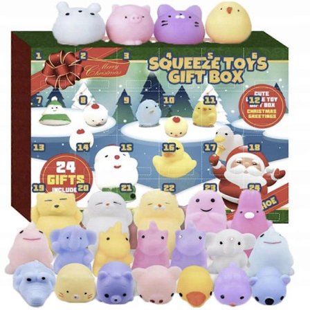 Adventskalender Squishy Antistress Jul