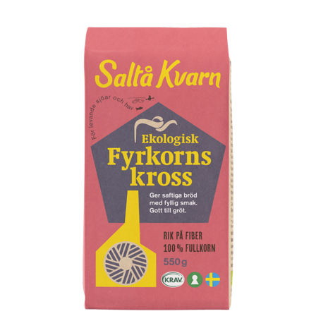 Saltå Kvarn Fyrkornskross 550 g