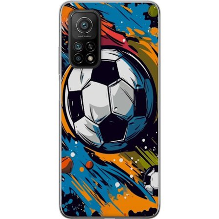 Mobilskal till Xiaomi Mi 10T Pro 5G med Fotbollar