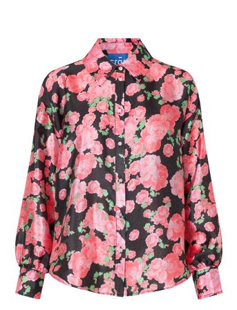 Ginacras Shirt Pitkähihainen Paita Vaaleanpunainen Cras