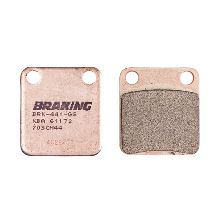 Pastiglie Freno Anteriore Braking Sinterizzate - Husqvarna TC 610 1992-1994