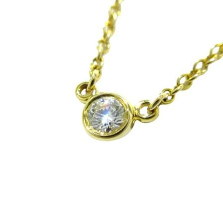 Tiffany & Co. Pre-owned Pre-owned Farvet Guld halskaeder Gul, Dame Vintage Smykker, Størrelse: ONE Size