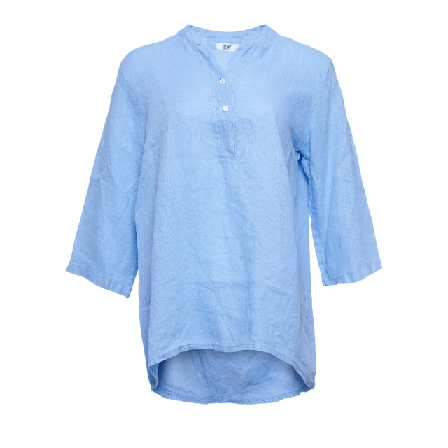 Tiffany 17661, Shirt, Linen - Little Boy Blue Blusar Dam S/M