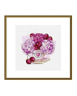 Stickpackung Bild Strauß - Nova Sloboda