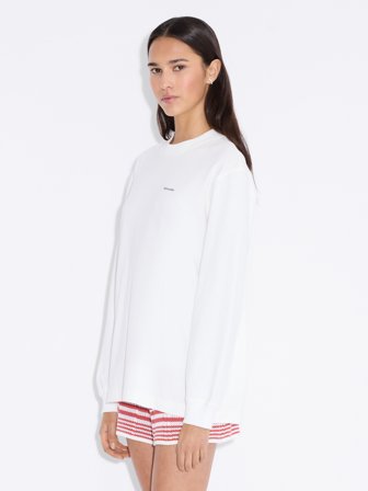 Holzweiler Relaxed Long Sleeve - White - Women's - XXS