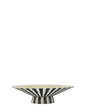 OYOY Living Design Toppu Centerpiece Low - White - Ø39X10.5CM