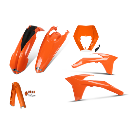 UFO Complete Plastic Set - KTM 450 EXC-F SIX DAYS 2013-2013