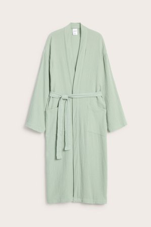 Kappahl | Morgonrock | Ljusgrön