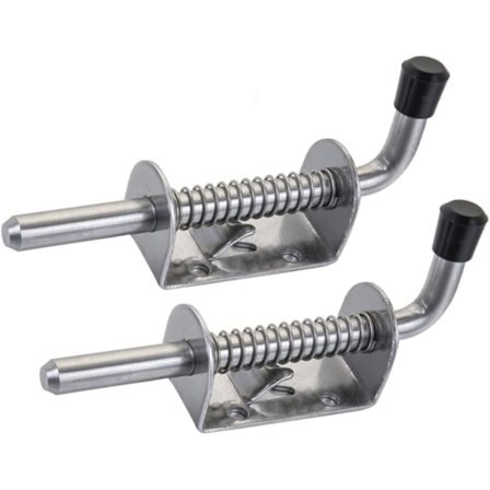 Garasisovelluksen Lukko, 2 Kpl Lukko Lukko Ruostumaton Teräs Liukuva Ovi