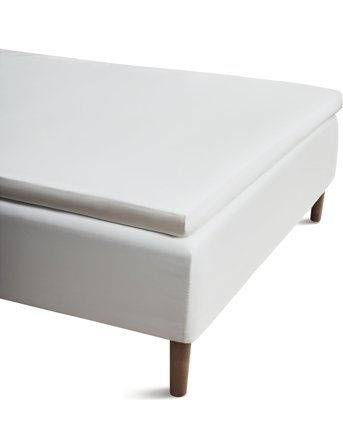 Juna | Percale Kuvertlagen 120X200 Cm Hvid | 120X200CM