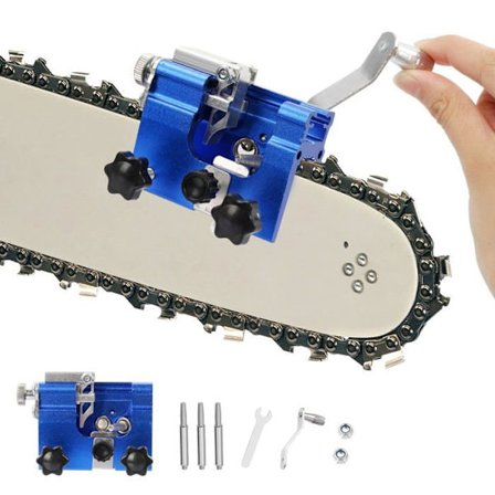 Moottorisahan teroitin, teroitustyökalu, manuaalinen ketjuteroitin, hiomatyökalu, teroitussarja, monitoimiteroitin