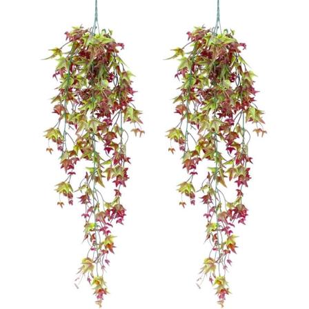 2 kpl Tekoinen Muratti Kasvit Garland Vine 78cm Tekoinen Muratti