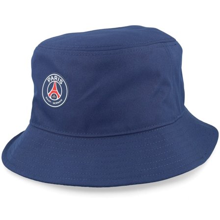 Nike - Football Blu bucket Cappello - Paris Saint-Germain Apex Sq Midnight Navy/University Red Bucket @ Hatstore