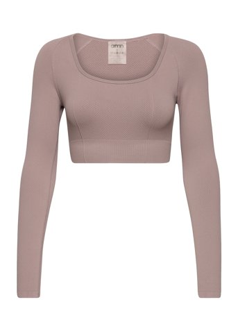 aim ́n | Luxe Seamless Crop Long Sleeve | M