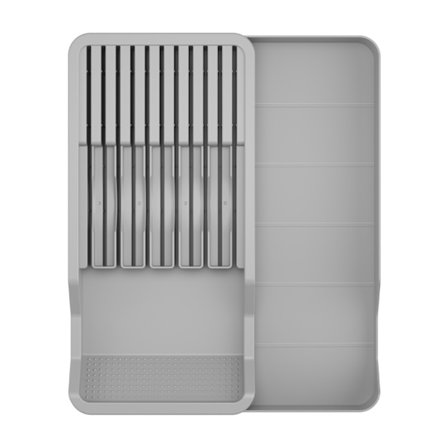 Knivholder Skuffe (42,5×20,5×5,2 cm), Knivholder til Skuffe til 12 Knive, 42,5×20,5×5,2 cm, Køkken Skuffe Organizer