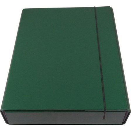 Mapp suspendad - underdossier Ziemia obiecana Dossier Promised Land Låda med grön elastik