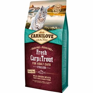 Carnilove Cat Adult - Fresh Carp & Trout