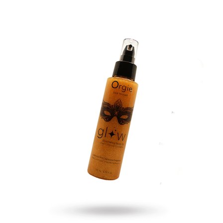 Orgie: GLOW SHIMMERING BODY OIL - Vuxen.dk: Bedre sex