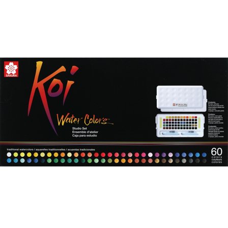 Koi Water Colours Sketch Box 60