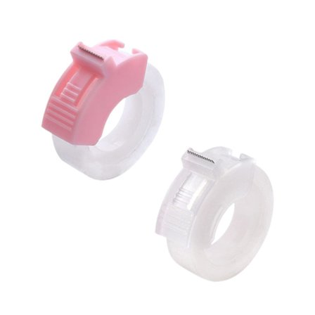 2 stk. tape dispensere mini håndholdte tape skærere bærbare tape skærende holdere til blomsterindpakningstape skæring