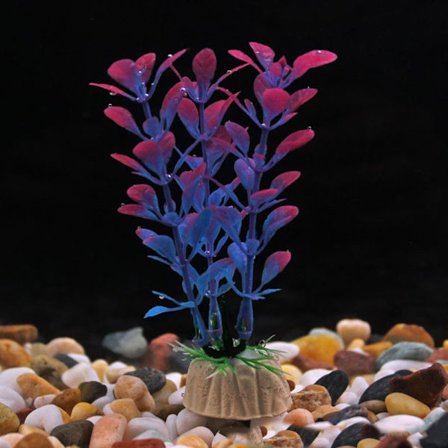 12 stk. Akvarium dekorative planter Kunstige planter 09 09