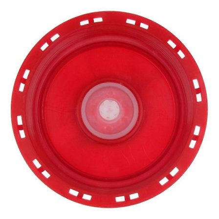 1000l IBC vanntank lokk deksel deler, IBC tonne trommel lokk 1000L eksoslokk 160mm høykvalitets samler tonne trommel lokk (Rød)(1stk)