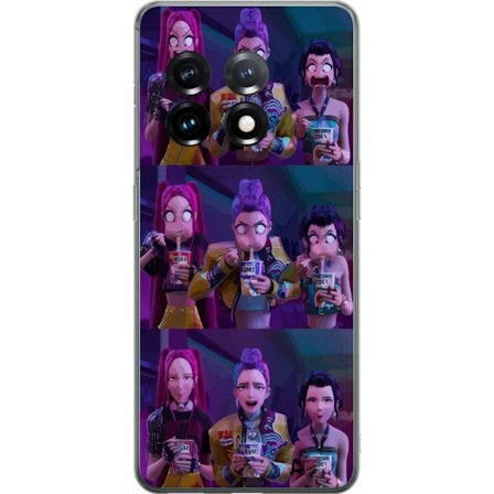 Kompatibel Mobilcover til OnePlus 11 Demon Hunters KPop-figur med mørk aura