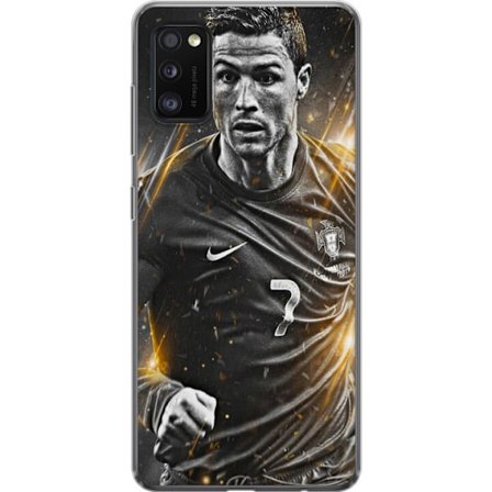 Kompatibelt Mobildeksel til Samsung Galaxy A41 Cristiano Ronaldo