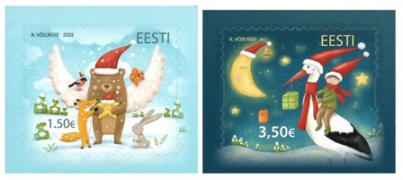 Estland - Julen 2025 - Postfrisk sæt 2v