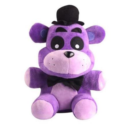 Mub- Yhteensä 65 tyyliä Fnaf plyylelu Fazbear Bear Doll 18cm lila björn