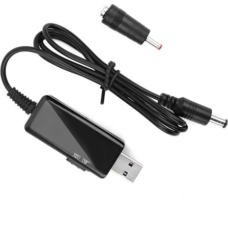 USB 5V till 12V Step Up Kabel Elektronisk Cfor OMPonent USB Till DC Booster Kabel Power Bank Router sladd 5V Till 9V 12V Stepup Digital Display 