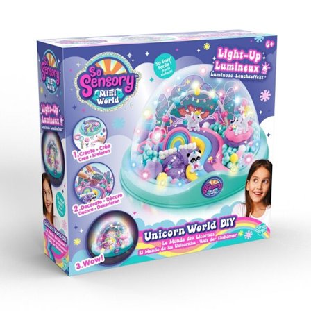 So Sensory Unicorn Mini World DIY Light-Up