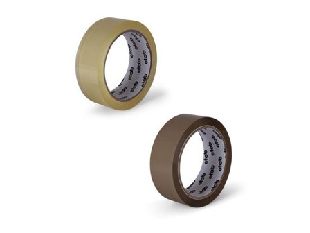 ETAB Packtejp PPA 543 38mmx66m klar 6/fp - Lyreco - Emballage och lagerutrustning - Packtejper - Packtejp PP