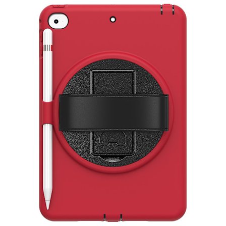 Ekstra robust beskyttelsesdeksel for iPad Mini 4/5 med håndstropp, pennholder, full beskyttelsesdeksel