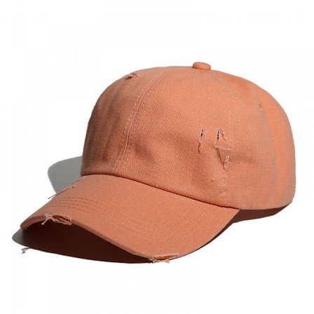 Vintage Vasket Slitt Bomull Pappa Hatt Baseball Caps Justerbar