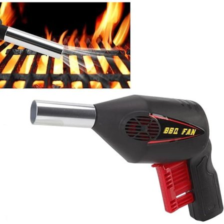 OBOSOE Bærbar Grillblæser - Luftblæser til Udendørs Grill