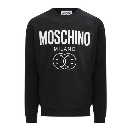 Moschino, Sweatshirt A17195228 Czarny, Mężczyzna, Rozmiar: 2XL
