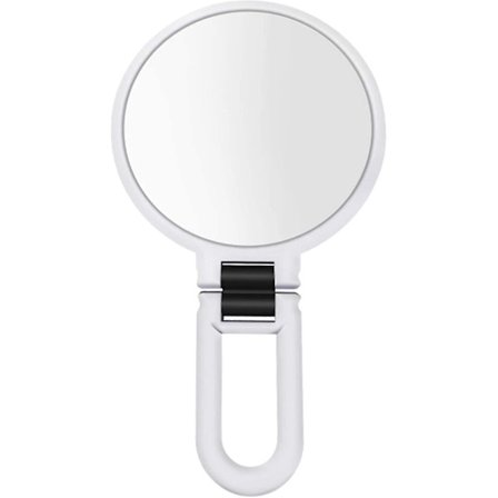 15x Forstørrelsesspejl Foldbart Håndspejl Dobbeltsidet Stativ Spejl Rejse Makeup Spejl