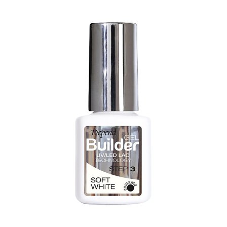 Depend Gel Builder Soft White 5 ml, Makeup, Gelénegle, Gel Neglelak