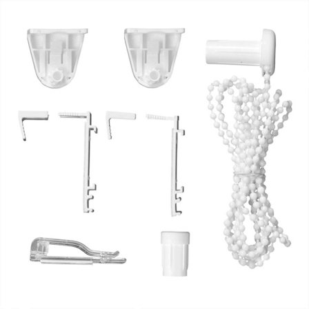 Rootzin rullaverhojen tarvikesarja - Kiinnikesarja - Pidikepidike - Rullaverhojen osat - Helppo korjata - 3M:n liimatyynyt - 25 cm x 10 cm x 5 cm