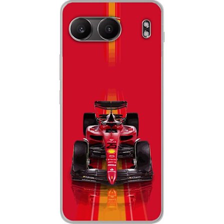 Yhteensopiva Puhelinkuori OnePlus OnePlus Nord 4 Ferrari Formula 1 -auto ikonisessa punaisessa muotoilussa urheilullisella tarkkuudella